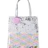 Spirit Halloween Unicorn Reversible Sequin Tote Bag 2 Spirit Halloween Unicorn Reversible Sequin Tote Bag -HALLOWEEN COSTUMES Sales Store 01410992 a