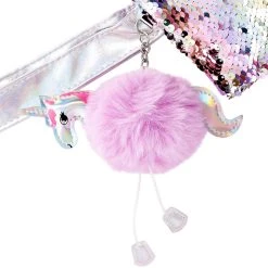 Spirit Halloween Unicorn Reversible Sequin Tote Bag -HALLOWEEN COSTUMES Sales Store 01410992 d