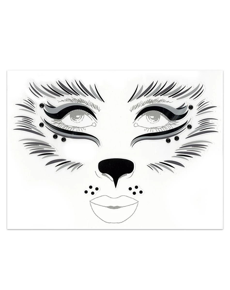 Spirit Halloween Wolf Face Decal 3 Spirit Halloween Wolf Face Decal