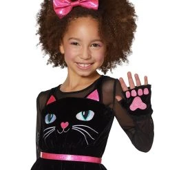Spirit Halloween Kids Cat Dress Costume -HALLOWEEN COSTUMES Sales Store 01411941 c