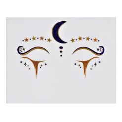 Spirit Halloween Fortune Teller Face Decal -HALLOWEEN COSTUMES Sales Store 01412626 b