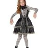 Spirit Halloween Kids Broken Doll Costume - The Signature Collection -HALLOWEEN COSTUMES Sales Store 01413475 a