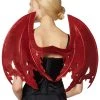 Spirit Halloween Red Glitter Devil Wings 2 Spirit Halloween Red Glitter Devil Wings -HALLOWEEN COSTUMES Sales Store 01413632 a