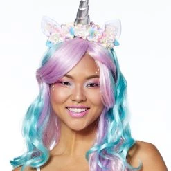 Spirit Halloween Unicorn Flower Headband