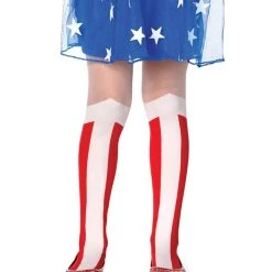 Spirit Halloween Kids Wonder Woman Tights - DC Comics