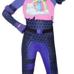 Spirit Halloween Girls Brite Bomber Costume - Fortnite -HALLOWEEN COSTUMES Sales Store 01418292 c