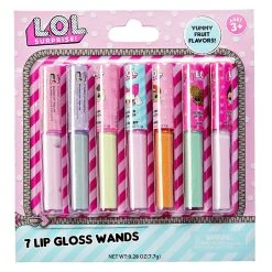 Spirit Halloween Lip Gloss 7 Pack - LOL Surprise Doll -HALLOWEEN COSTUMES Sales Store 01420280 c