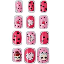Spirit Halloween Kids Press On Nails 4 Pack - LOL Surprise Doll -HALLOWEEN COSTUMES Sales Store 01420298 d