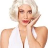 Spirit Halloween Blonde Glam Curls Wig -HALLOWEEN COSTUMES Sales Store 01423458 a