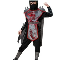 Spirit Halloween Kids Dragon Ninja Costume
