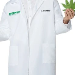 Spirit Halloween Adult Dr. Greenweed Costume -HALLOWEEN COSTUMES Sales Store 01424290 c