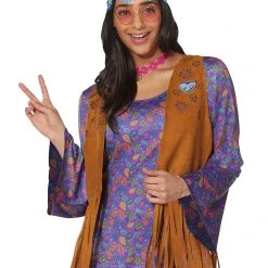 Spirit Halloween Adult Flower Power Hippie Costume -HALLOWEEN COSTUMES Sales Store 01426402 c