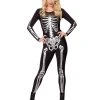 Spirit Halloween Adult Skeleton Catsuit -HALLOWEEN COSTUMES Sales Store 01427905 a
