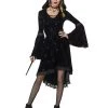 Spirit Halloween Celestial Coven Hooded Velvet Dress -HALLOWEEN COSTUMES Sales Store 01428283 a