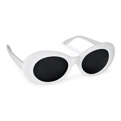 Spirit Halloween '60s White Sunglasses