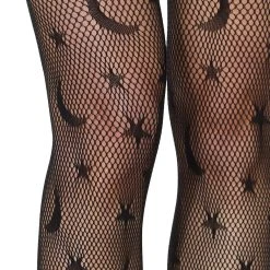 Spirit Halloween Celestial Fishnet Tights -HALLOWEEN COSTUMES Sales Store 01429554 b