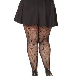 Spirit Halloween Celestial Fishnet Tights -HALLOWEEN COSTUMES Sales Store 01429554 d