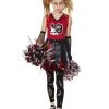 Spirit Halloween Kids Zombie Cheerleader Costume -HALLOWEEN COSTUMES Sales Store 01430651 a