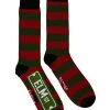 Spirit Halloween Freddy Krueger Knee High Socks - A Nightmare on Elm Street -HALLOWEEN COSTUMES Sales Store 01430917 a