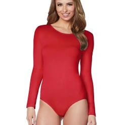 Spirit Halloween Red Bodysuit
