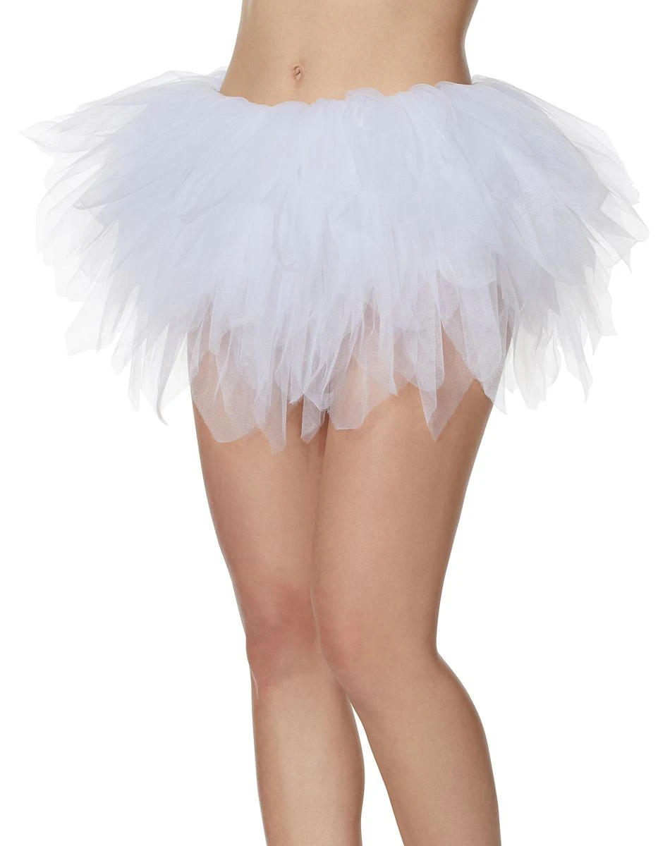 Spirit Halloween White Shredded Tutu 3 Spirit Halloween White Shredded Tutu