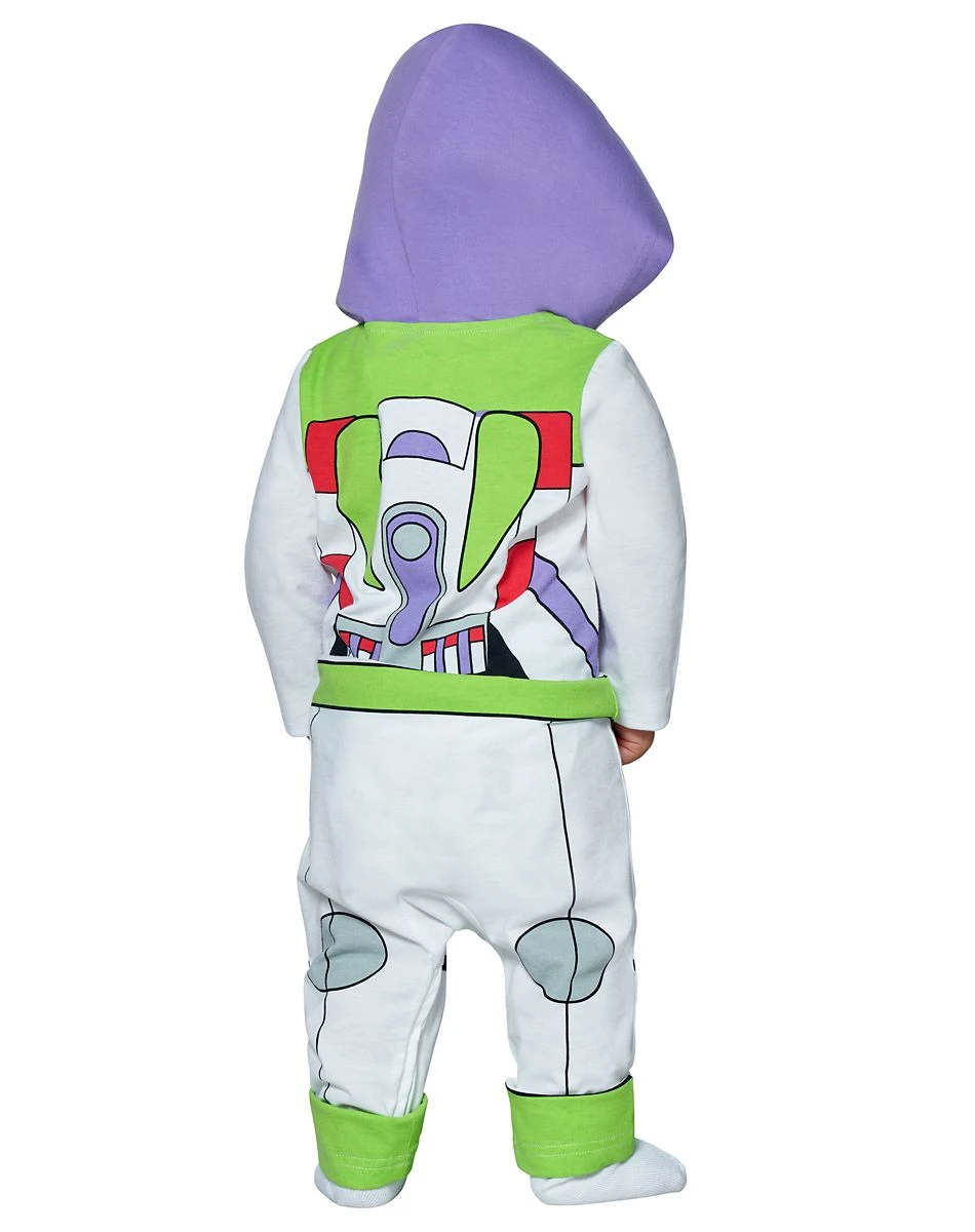 Spirit Halloween Baby Buzz Lightyear Coveralls - Toy Story 5 Spirit Halloween Baby Buzz Lightyear Coveralls - Toy Story - Image 3