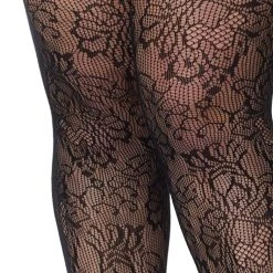 Spirit Halloween Black Gothic Vampire Tights -HALLOWEEN COSTUMES Sales Store 01433481 b