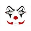 Spirit Halloween Scary Clown Face Decal -HALLOWEEN COSTUMES Sales Store 01433655 a