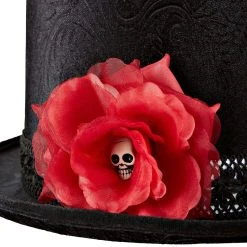 Spirit Halloween Sugar Skull Top Hat -HALLOWEEN COSTUMES Sales Store 01433754 e