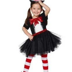 Spirit Halloween Toddler Cat In The Hat Dress Costume - Dr. Seuss