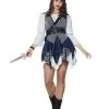 Spirit Halloween Adult Castaway Beauty Pirate Costume - The Signature Collection -HALLOWEEN COSTUMES Sales Store 01434786 a