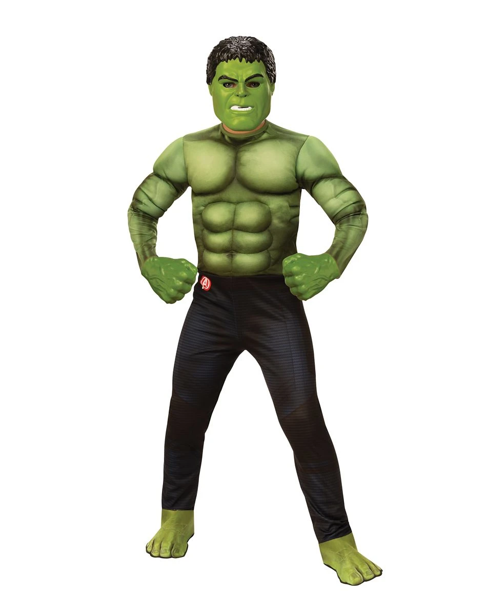 Spirit Halloween Kids Hulk Costume - Avengers: Endgame 3 Spirit Halloween Kids Hulk Costume - Avengers: Endgame