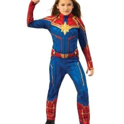 Spirit Halloween Kids Captain Marvel Costume - Marvel -HALLOWEEN COSTUMES Sales Store 01435544 a