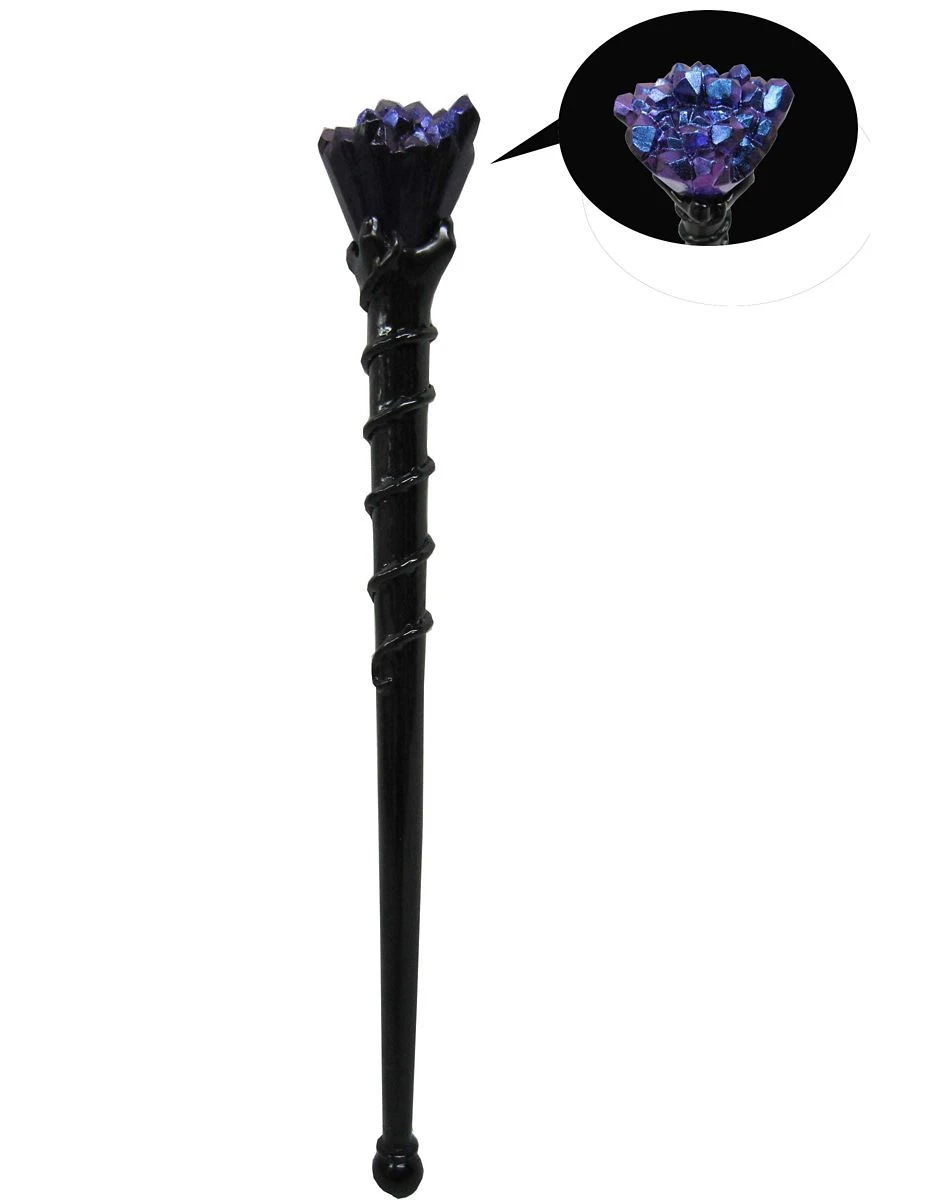 Spirit Halloween Celestial Witch Crystal Wand 3 Spirit Halloween Celestial Witch Crystal Wand