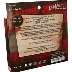 Spirit Halloween A Nightmare On Elm Street Makeup Kit -HALLOWEEN COSTUMES Sales Store 01436534 c