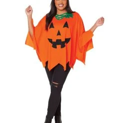 Spirit Halloween Adult Pumpkin Poncho