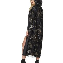 Spirit Halloween Adult Coven Glitter Cape 5 Spirit Halloween Adult Coven Glitter Cape -HALLOWEEN COSTUMES Sales Store 01436773 c