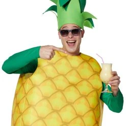 Spirit Halloween Adult Pineapple Costume -HALLOWEEN COSTUMES Sales Store 01436948 c