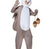 Spirit Halloween Adult Squirrel Costume -HALLOWEEN COSTUMES Sales Store 01436963 a