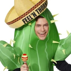 Spirit Halloween Adult Cactus Costume -HALLOWEEN COSTUMES Sales Store 01437227 c