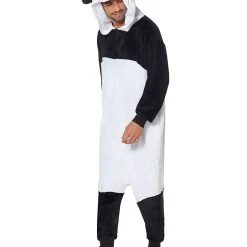 Spirit Halloween Adult Panda Union Suit 9 Spirit Halloween Adult Panda Union Suit -HALLOWEEN COSTUMES Sales Store 01437250 c