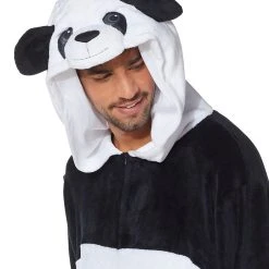 Spirit Halloween Adult Panda Union Suit 10 Spirit Halloween Adult Panda Union Suit -HALLOWEEN COSTUMES Sales Store 01437250 d