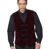 Spirit Halloween Velvet Victorian Vampire Vest -HALLOWEEN COSTUMES Sales Store 01437722 a
