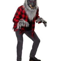 Spirit Halloween Adult Faux Fur Werewolf Costume