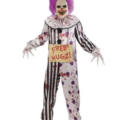 Spirit Halloween Adult Hugz The Clown Costume
