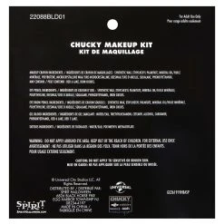 Spirit Halloween Chucky Makeup Kit -HALLOWEEN COSTUMES Sales Store 01440981 c