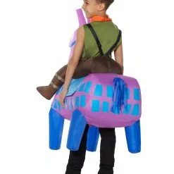 Spirit Halloween Boys Giddy Up Inflatable Costume - Fortnite -HALLOWEEN COSTUMES Sales Store 01442144 b
