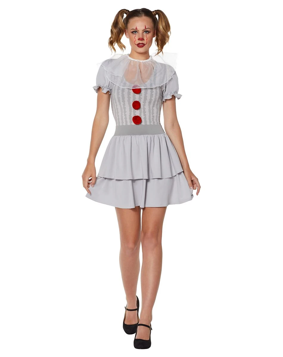 Spirit Halloween Adult Pennywise Dress Costume - It: Chapter Two 5 Spirit Halloween Adult Pennywise Dress Costume - It: Chapter Two - Image 3