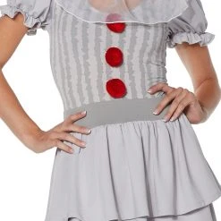 Spirit Halloween Adult Pennywise Dress Costume - It: Chapter Two 9 Spirit Halloween Adult Pennywise Dress Costume - It: Chapter Two -HALLOWEEN COSTUMES Sales Store 01442730 d