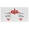 Spirit Halloween Red Devil Jewel Face Decal